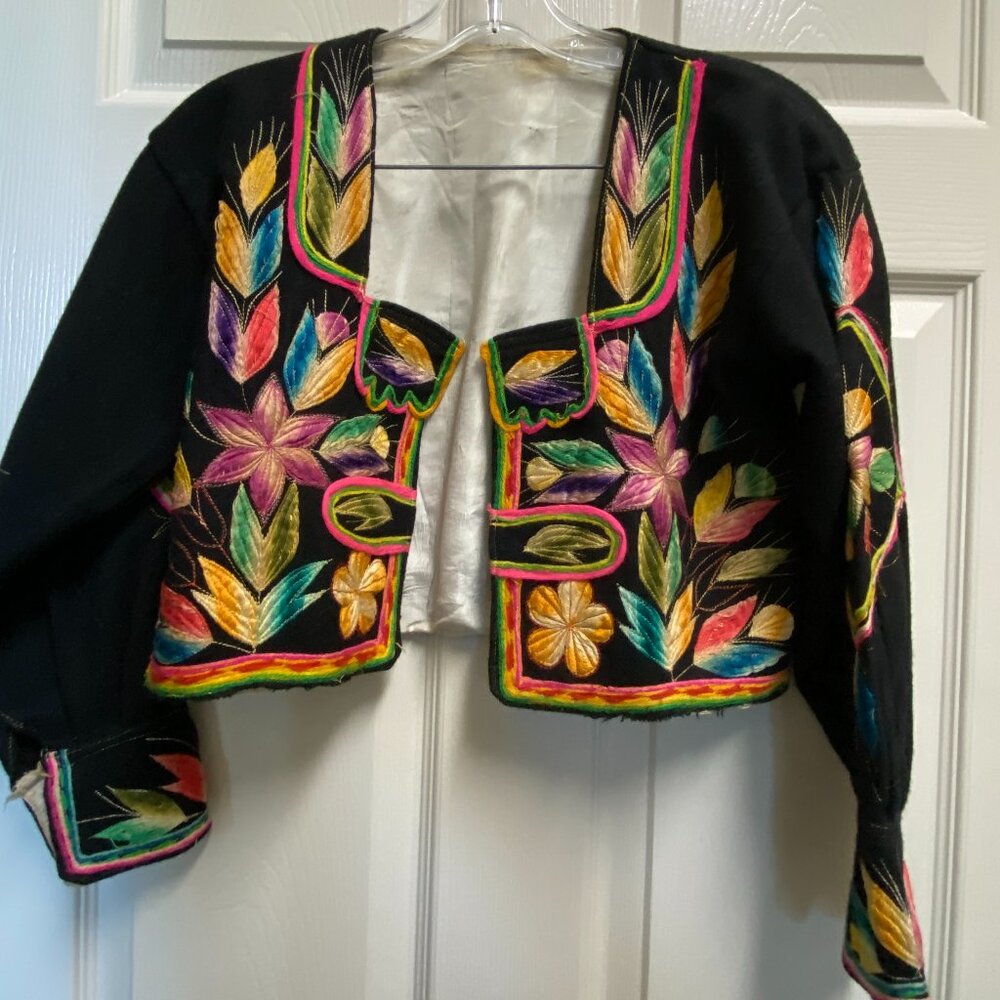 Handmade Ecuadorian Andean Wool Jacket – children’s size